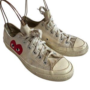 Comme des Garçons Play Converse Low Chuck Taylor Sneakers
